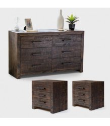 Campbell Chest Of Drawers And Pedestals Set