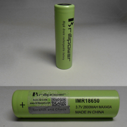 18650 High Drain Rechargeable Battery 40a