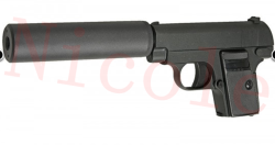 G9a 6mm Caliber Zinc Alloy Shell Airsoft Bb Gun Bb Pistol Toy Black