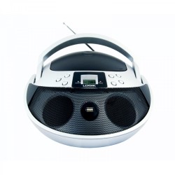 Logik Portable Cd Player with MP3 & USB in Silver