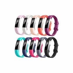 10PK Compatible Replacement Band For Fitbit Alta Small Bracelet Straps For Fitbit Alta & Alta Hr fitbit Ace Wristbands For Women Men Boys Girls