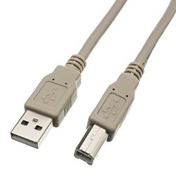 15FT Epicdealz USB Cable For Canon Pixma MG2520 Inkjet All-in-one Printer Beige 15FT