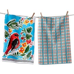 Tag - Song Bird Dishtowels The Beautiful Designs And Colors Make A Perfect Addition To Any Kitchen Multicolor Set Of 2 26" X 18"