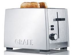 Graef 2 Slice Toaster in Silver