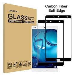 2 Pack Orzero For Huawei Mediapad M5 8.4 Inch Tempered Glass Screen Protector Upgraded Carbon Fiber Soft Edges 9 Hardness HD Anti-scratch Full-coverage Lifetime Replacement Warranty