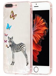 Iphone 7 Plus Case Muqr Apple Iphone 7 Plus Case Cover Silicone Rubber Protective Funny Zebra Animal Theme