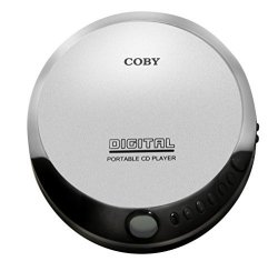Coby Portable Compact Cd Player Silver