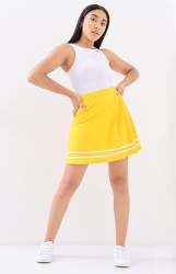 Tomtom Ladies MINI Skirt - Mustard - Mustard XL