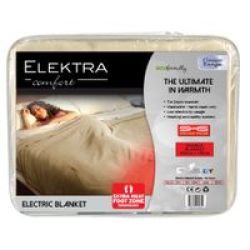 Elektra Comfort Classic Tie-down Electric Blanket 60W Double