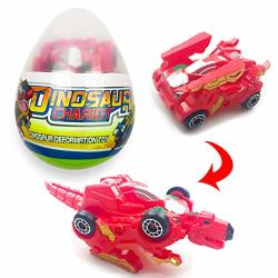 Jofan Dinosaur Deformation Car Toy In Easter Eggs With Take Apart Toy Inside For Kids Boys Girls Easter Basket Stuffers Fillers Gifts Tyrannosaurus Rex