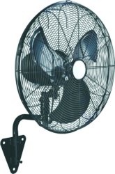 26" 3-SPEED Wall Mount Oscillating Industrial Fan 130W