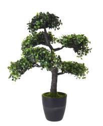 Decorative 50CM Bonsai Tree In Pot - Green