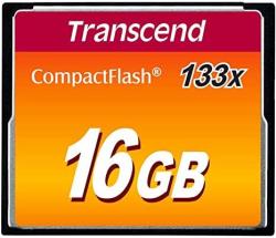 TRANSCEND 16GB COMPACT FLASH 133X Transcend 16GB Compact Flash 133X