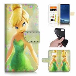 For Samsung S10 6.1 Inch 4G Only Designed Flip Wallet Phone Case Cover B30023 Tinkerbell