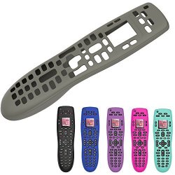 Remote Case For Logitech Harmony 650 Tading Shockproof And Anti-drop Silicone Protective Case Cover Skin For Logitech Harmony 650 665 700 Remote Controller - Gray