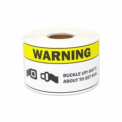 520Pcs Candle Warning Stickers Candle Jar Container Labels Wax