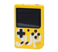 Sup Game Box 400-IN-1 Digital Gaming System Slim & Portable Console-yellow