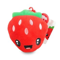 Scentco Inc. Scentco Fruit Troop Backpack Buddies - Strawberry Scented Plush Clips