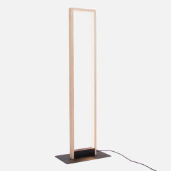 Emerging Creatives Architrave Standing Lamp - Oak