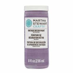 Martha Stewart Vintage Decor Matte Chalk Paint: Purple Dusk 8 Oz