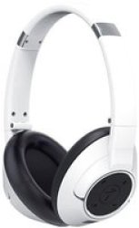 Genius HS-930BT Wireless Over-ear Headphones White And Black