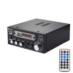 MA-005A 2CH Hifi Stereo Audio Amplifier With Remote Control Support Fm Sd MP3 Player USB ...