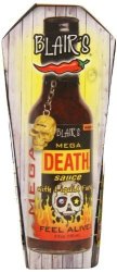 Blair's Mega Death Hot Sauce With Liquid Fury And Skull Key Chain 5 Ounce