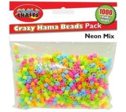 Hama Beads Pack - Neon Mix