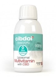 Cibdol Pure Swiss Liposomal Multivitamin With Cbd 150ML