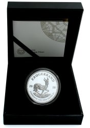 2018 Silver Proof Krugerrand In Box With Certificate