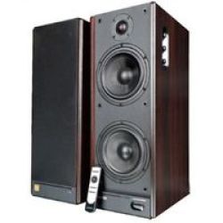 Microlab Solo 9C Stereo Speakers 140W Black And Wood