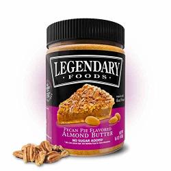 Legendary Foods Delicious Pecan Pie Flavored Almond Butter 16 Ounces 1 Pack