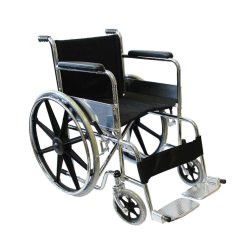 Wheelchair Standard Nylon Stainless Steel Feet Rest Fixed