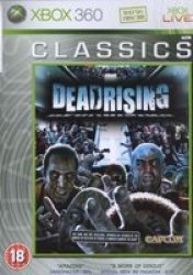 Dead Rising Classics Bbfc Deleted Title Xbox 360 Dvd-rom Xbox 360