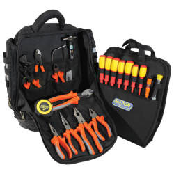 Major Tech TBP5-9 16PCE Tool Kit Backpack Kit