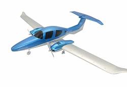 Colorzonesd 2.4G 3-AXIS Gyro 548MM Wingspan Remote Control Diy Glider Fixed Wing Rc Airplane