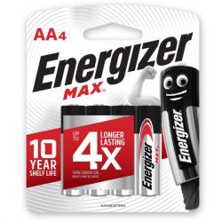 Energizer - Max Aa - 4 Pack - 4 Pack