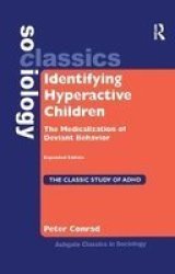 Identifying Hyperactive Children Paperback