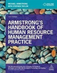 Armstrong& 39 S Handbook Of Human Resource Management Practice Paperback 15 Revised Edition