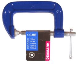 - C-clamp 75MM 3 CCLP003 - 2 Pack