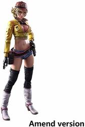 Llddp Anime Model Anime Sculpture Final Fantasy Xv: Cindy Aurum Play Arts Kai Action Figure Pvc Figure - High 9.05 Inches