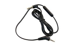 Replacement 1.2M Inline Remote MIC Microphone Cable For Bose Quietcomfort 3 Qc 3 QC3 Acoustic Noise Cancelling Headphones