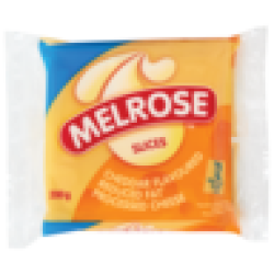 Slices Cheddar Flavoured Reduced Fat Processed Cheese Slices 200G