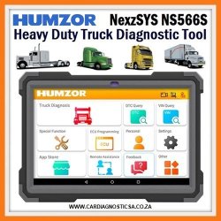Humzor Nexzsys NS566S Heavy Duty Truck Diagnostic Tool