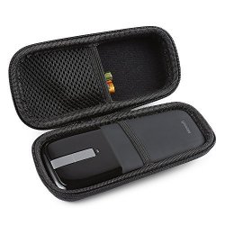 Bovke Protective Carrying Case For Microsoft Arc Touch Mouse Hard Eva Shockproof Travel Storage Pouch Cover Bag Black