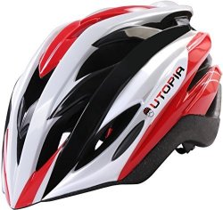 Bicycle Helmet - Aerodynamic - Lightweight - Adults - Kids - Boys - Girls - Pvc Shell Helmet - By Utopia Home