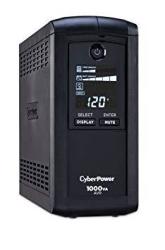 Cyberpower CP1000AVRLCD Intelligent Lcd Ups System 1000VA 600W 9 Outlets Avr Mini-tower