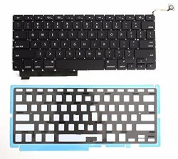 Besteck Mac Parts Us English Keyboard + Keyboard Backlight - For Apple Macbook Pro Unibody 15" A1286 Mid 2009-MID 2012