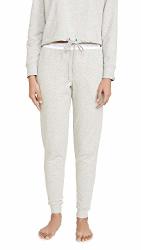 Calvin Klein Women's Ck One French Terry Jogger Sweatpant Grey Heather M