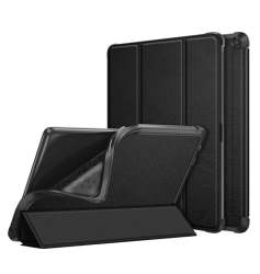 FINTIE Amazon Fire HD 10" Tablet 2021 Slim Flexible Soft Shell Tpu Smart Stand Black